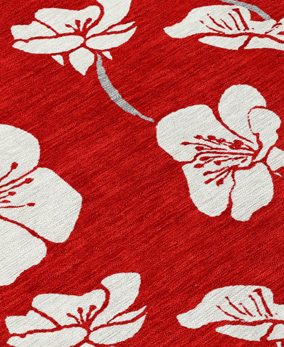 Addison Chantille Mahine Washable Acn1032 8'x10' Area Rug In Red
