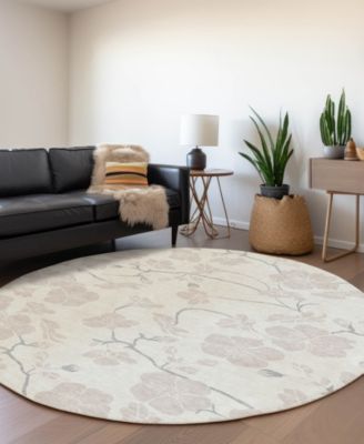 Addison Chantille Machine Washable ACN1032 8'x8' Round Area Rug