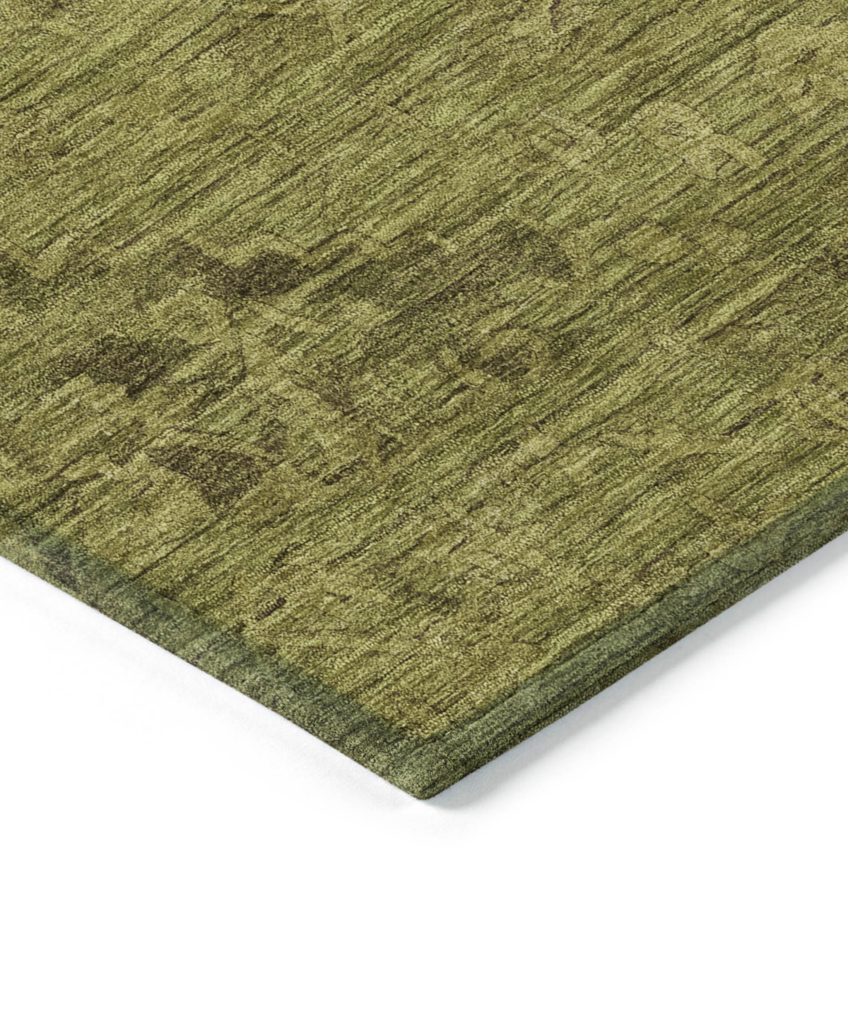 Addison Chantille Machine Washable Acn1111 2'3''x7'6'' Runner Area Rug In Olive