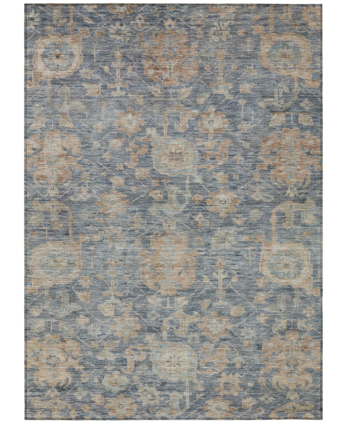 Shop Addison Chantille Machine Washable Acn1105 10'x14' Area Rug In Denim