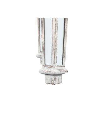 Vintage Silver Mirrored Coffee Table (48"L x 24"D)