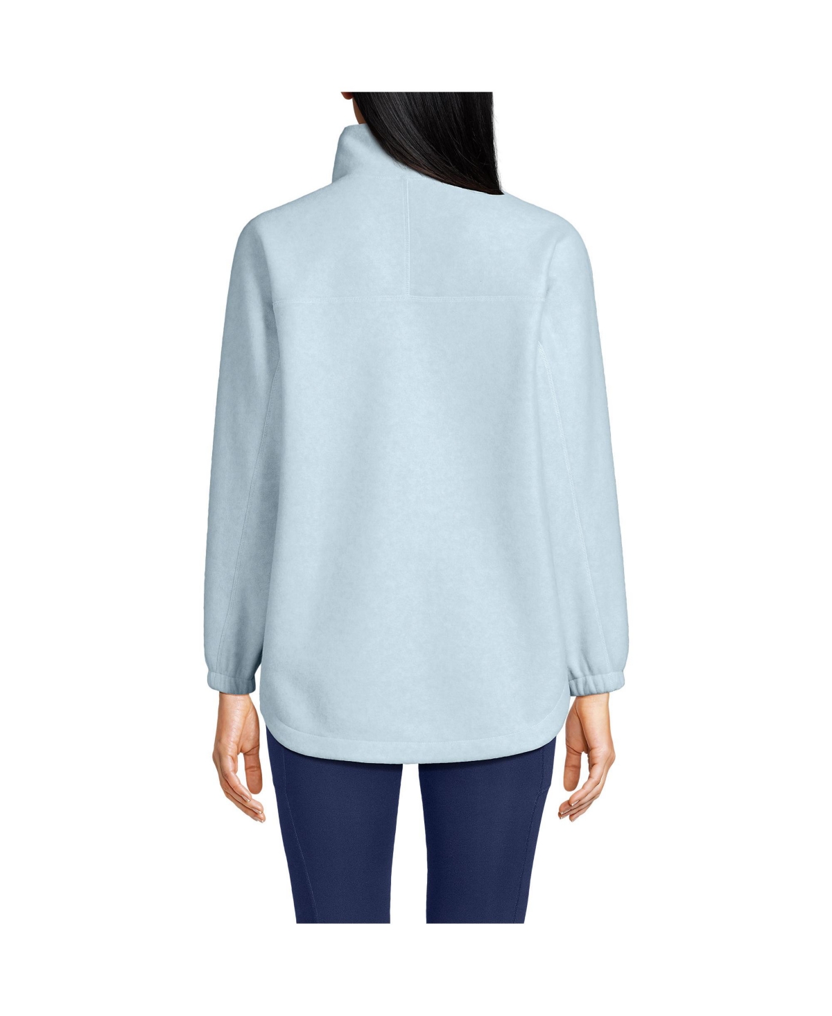 Lands' End Women's Luxe Fleece Quarter Zip