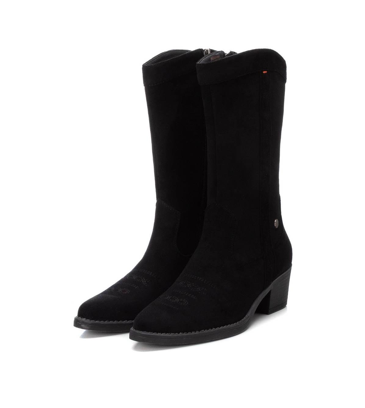 Xti Women's Italian Western Suede Boots By