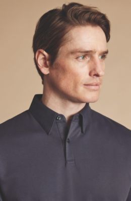 Plain Short Sleeve Jersey Polo