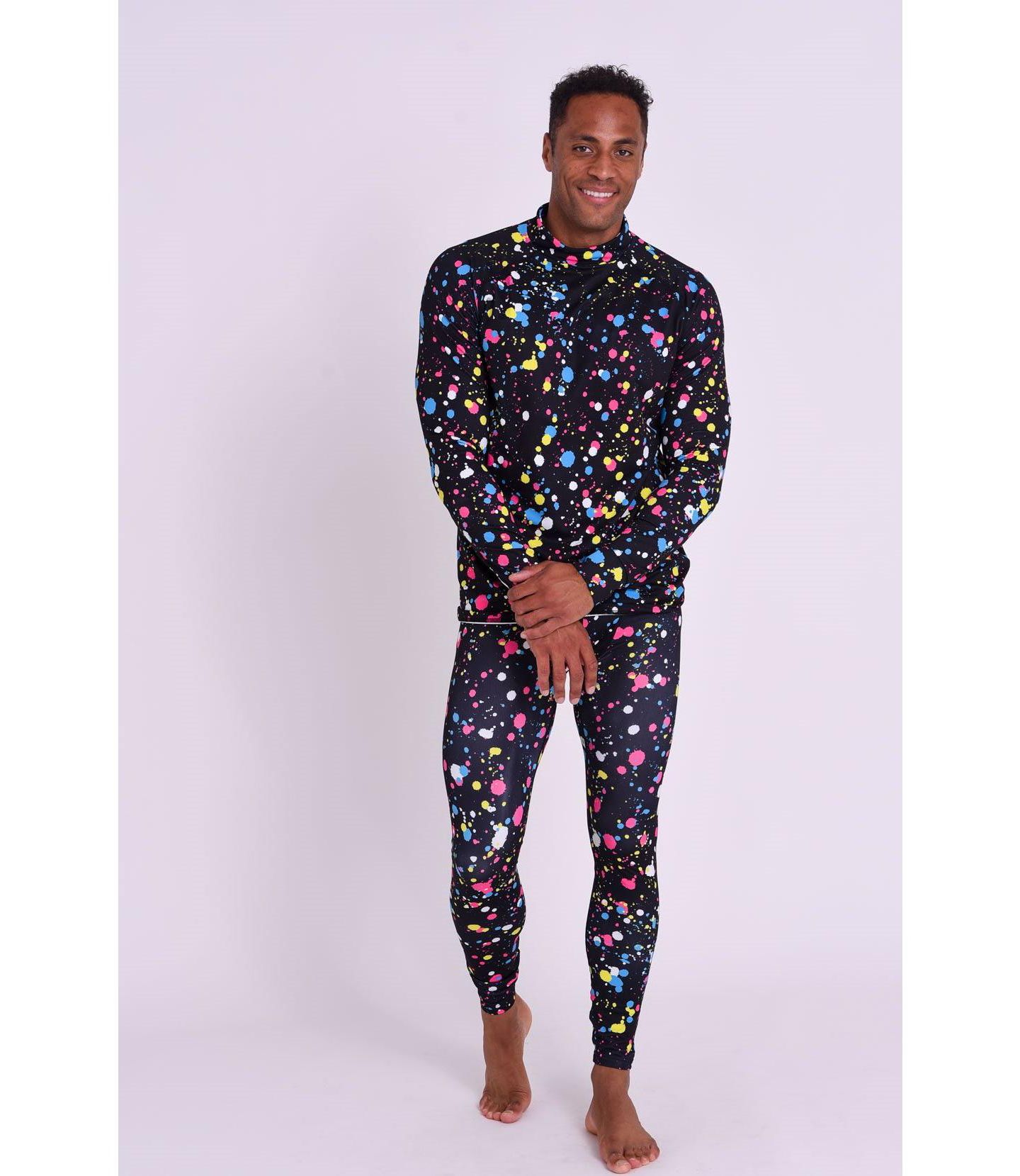 Мужской топ OOSC Baselayer - Catalina Wine Mixer, цвет: Разноцветный — фото 2