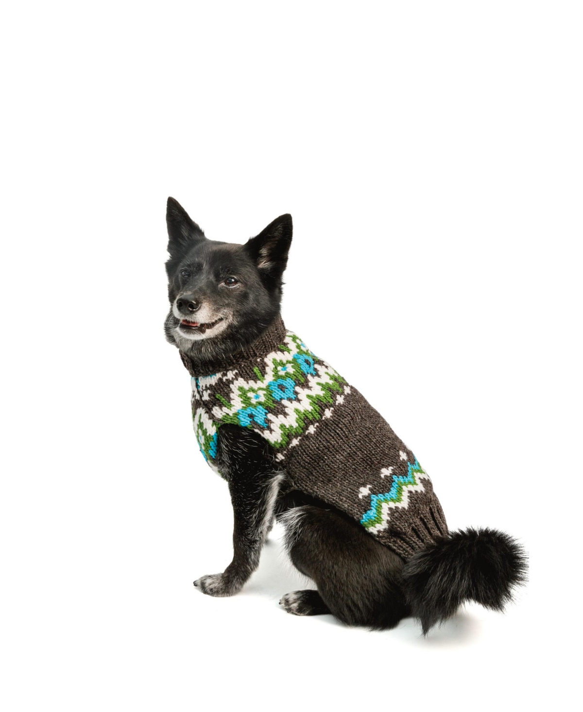 Chilly Dog Xxxl Charcoal Fairisle