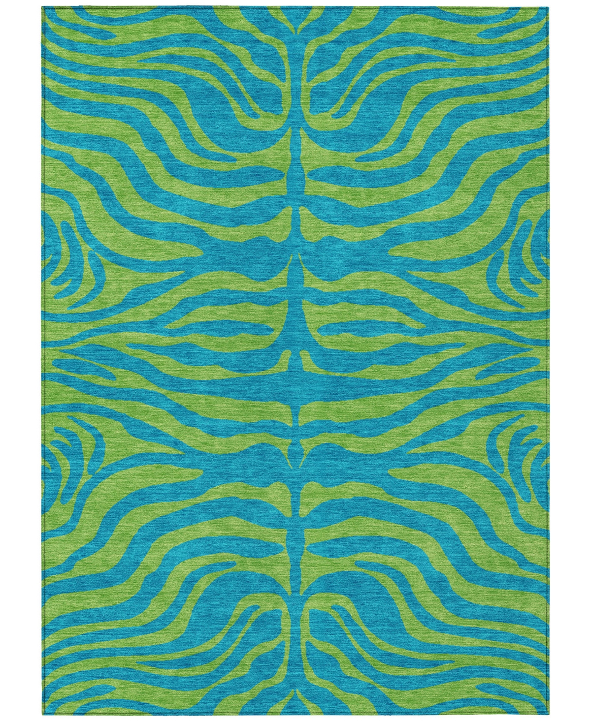 Addison Chantille Machine Washable Acn1043 3'x5' Area Rug In Teal