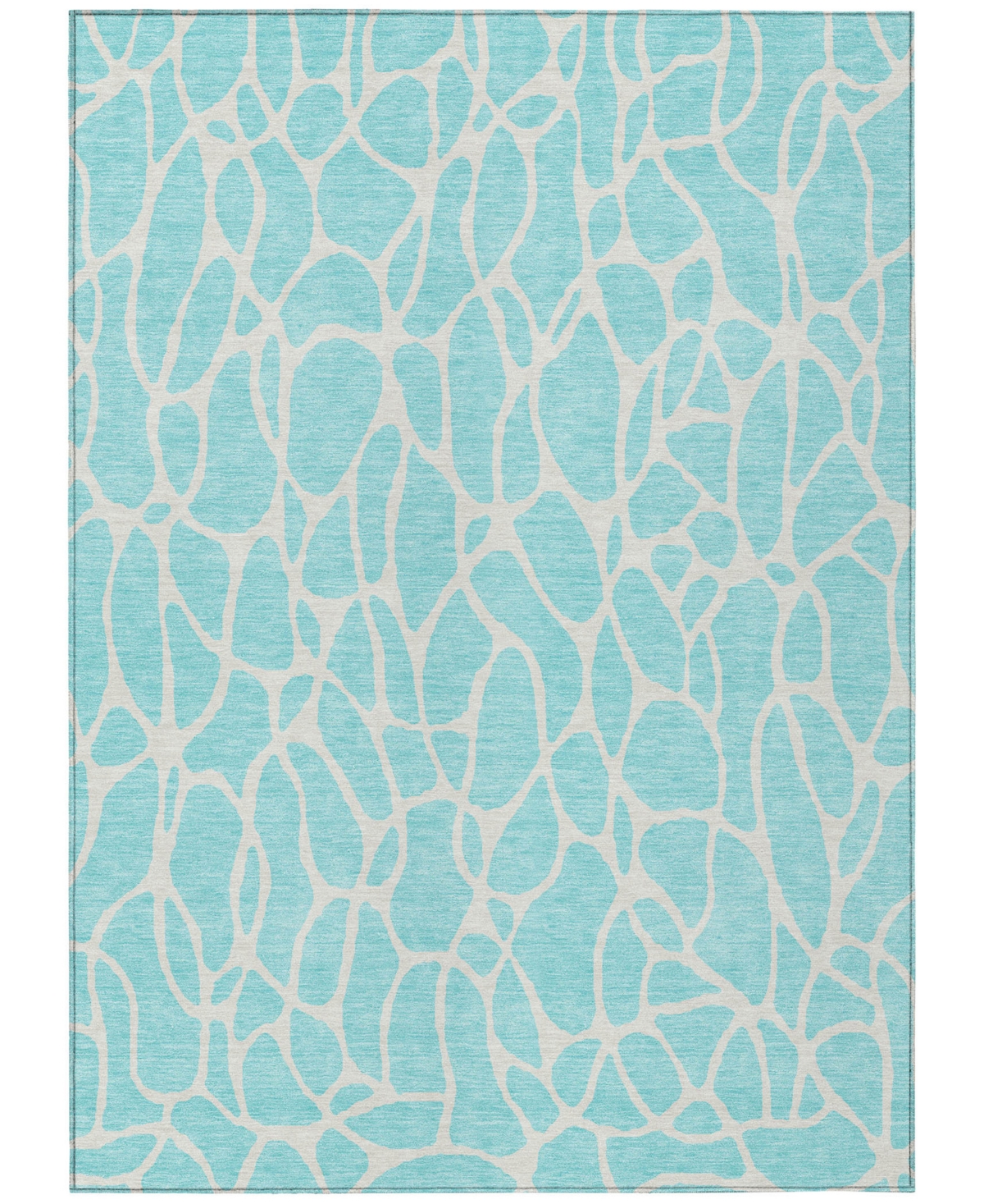 Addison Chantille Machine Washable Acn1024 10'x14' Area Rug In Aqua