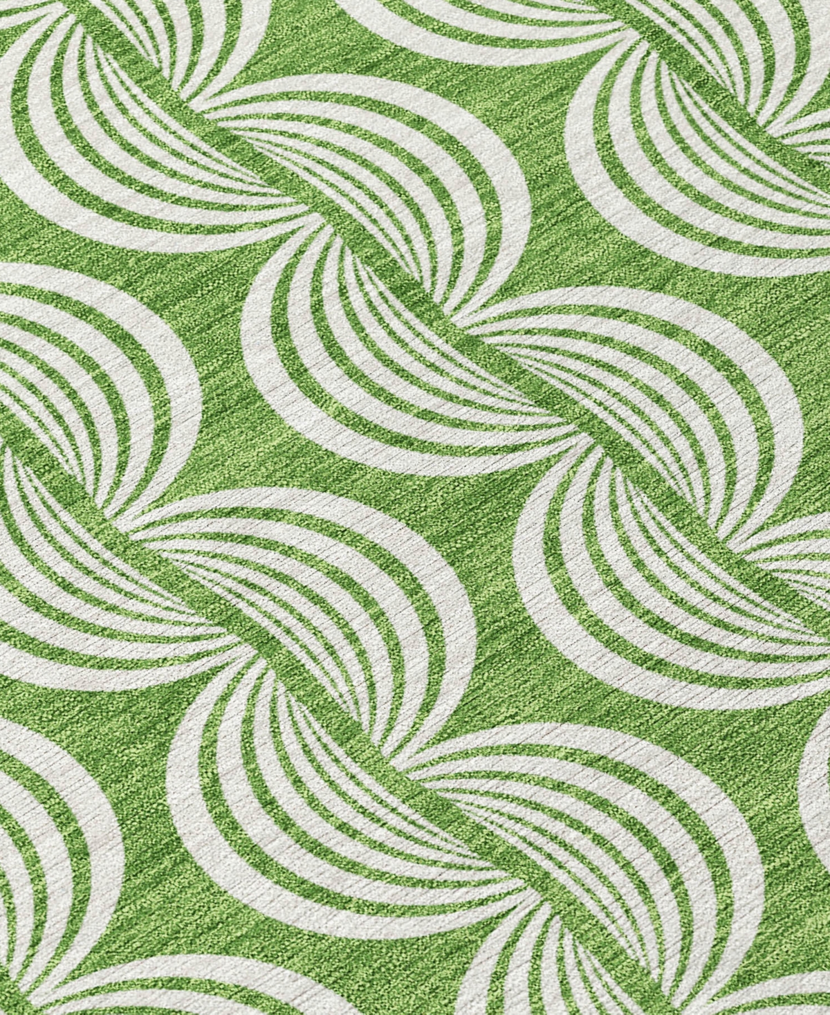 Addison Chantille Mahine Washable Acn1055 8'x10' Area Rug In Green
