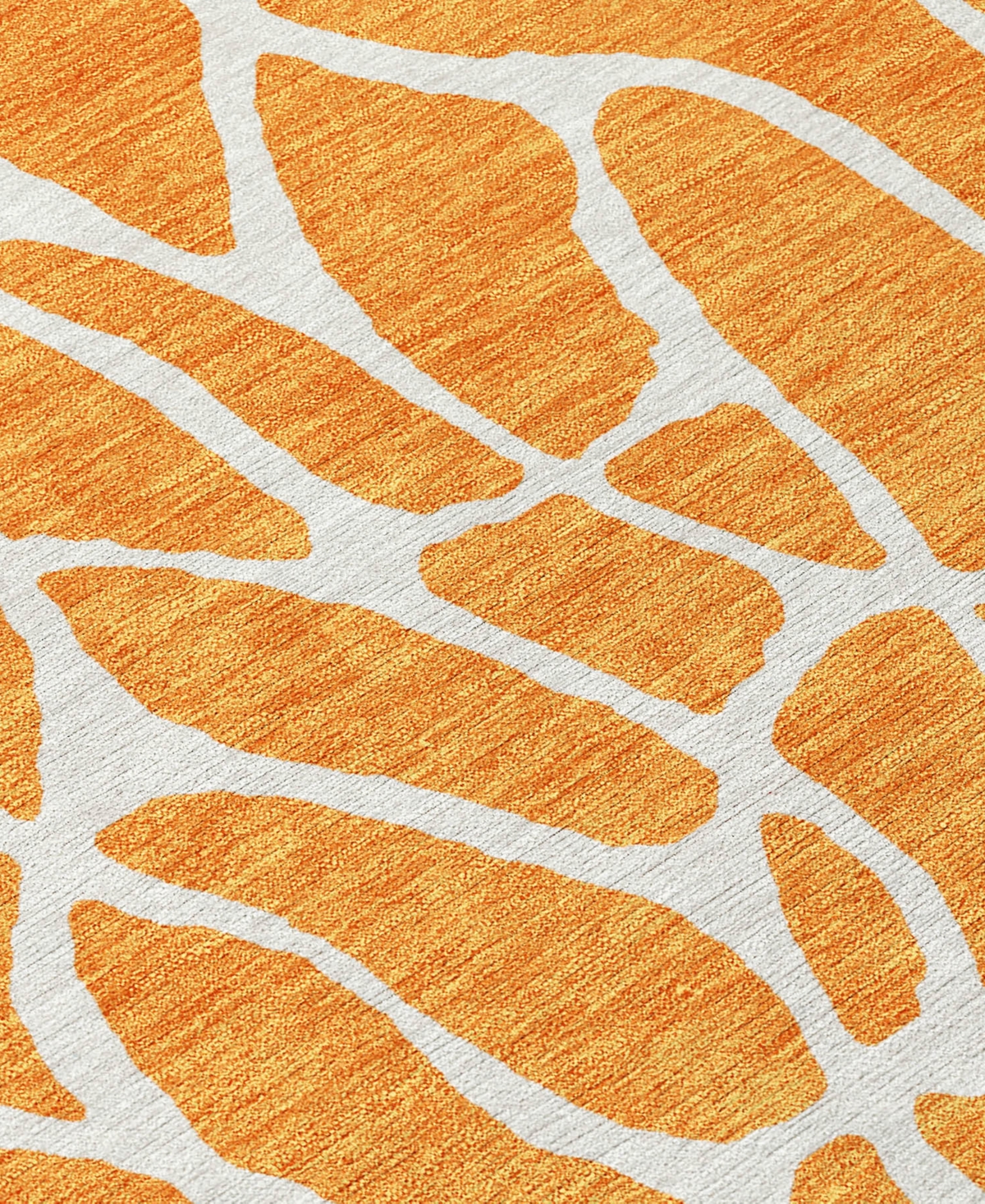 Addison Chantille Machine Washable Acn1024 9'x12' Area Rug In Orange