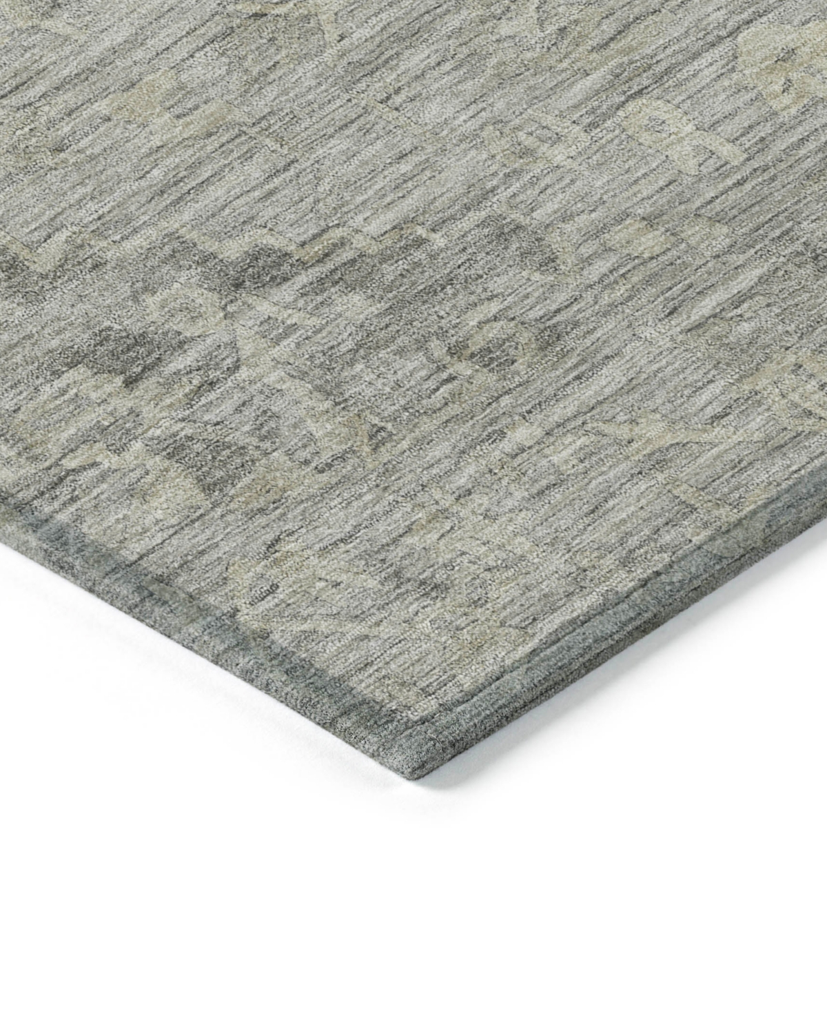 Addison Chantille Machine Washable Acn1111 8'x10' Area Rug In Charcoal