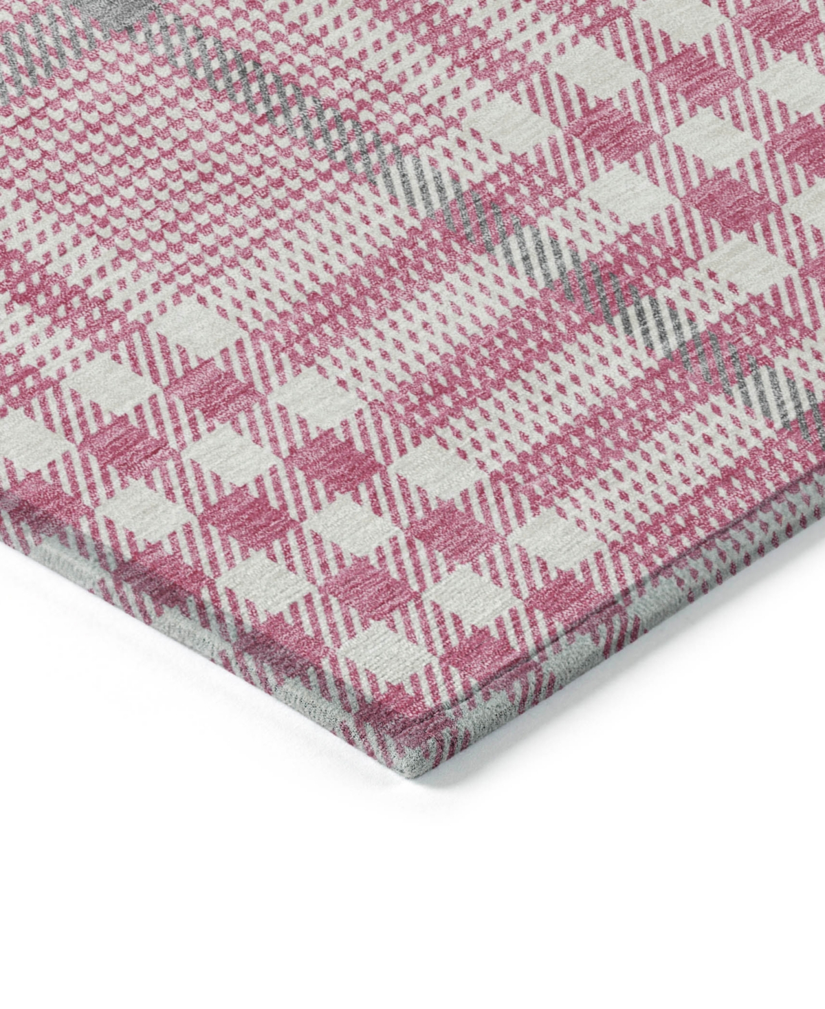 Addison Chantille Mahine Washable Acn1054 5'x7'6" Area Rug In Rose