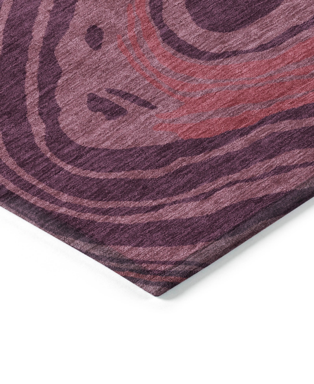 Addison Chantille Mahine Washable Acn1051 5'x7'6 Area Rug In Cranberry