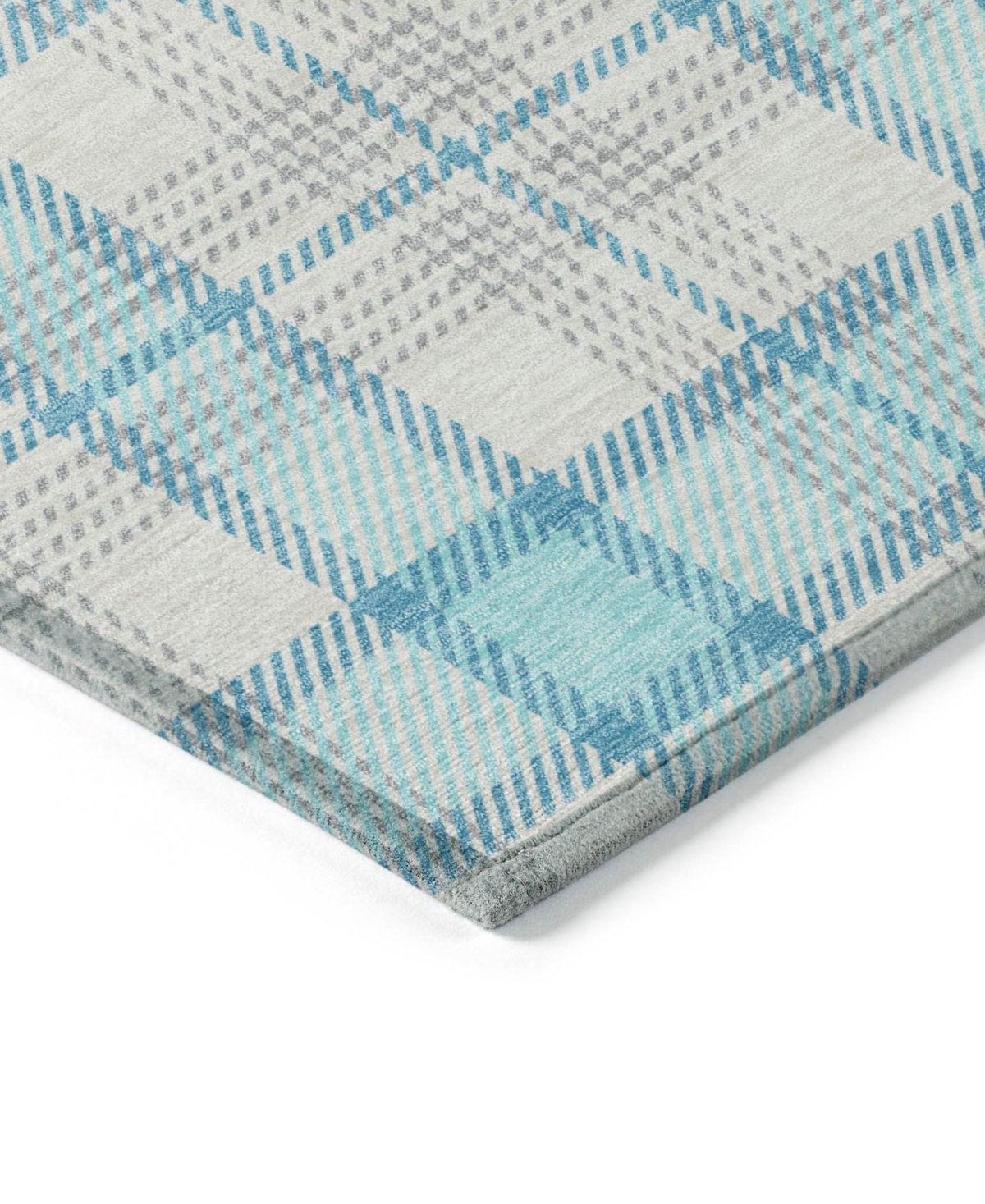Addison Chantille Mahine Washable Acn1052 3'x5' Area Rug In Aqua