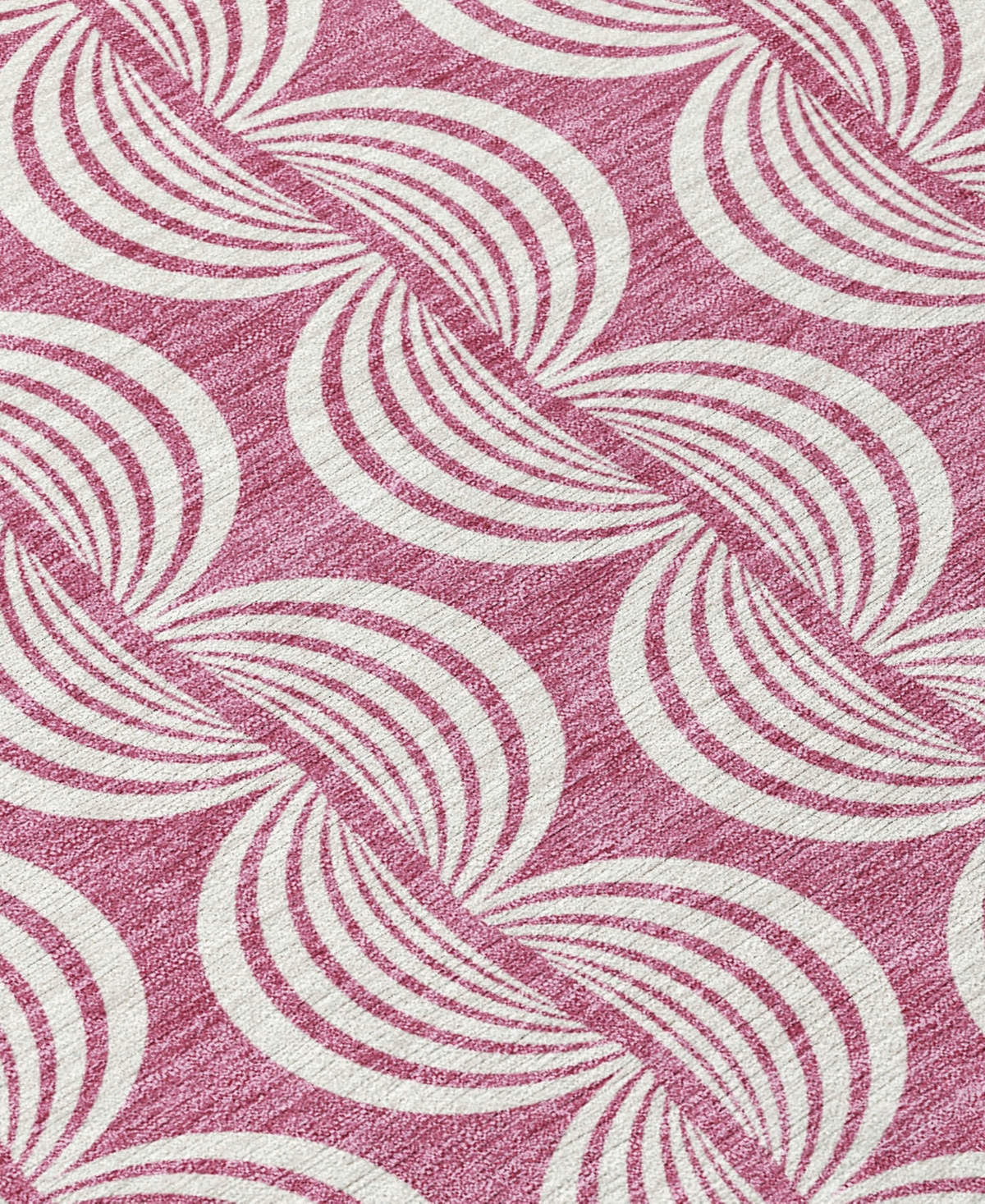 Addison Chantille Mahine Washable Acn1055 2'3"x7'6" Runner Area Rug In Rose