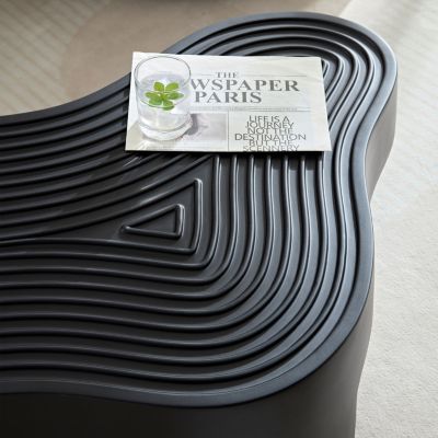 47.24'' Fiberglass Coffee Table for Living Room