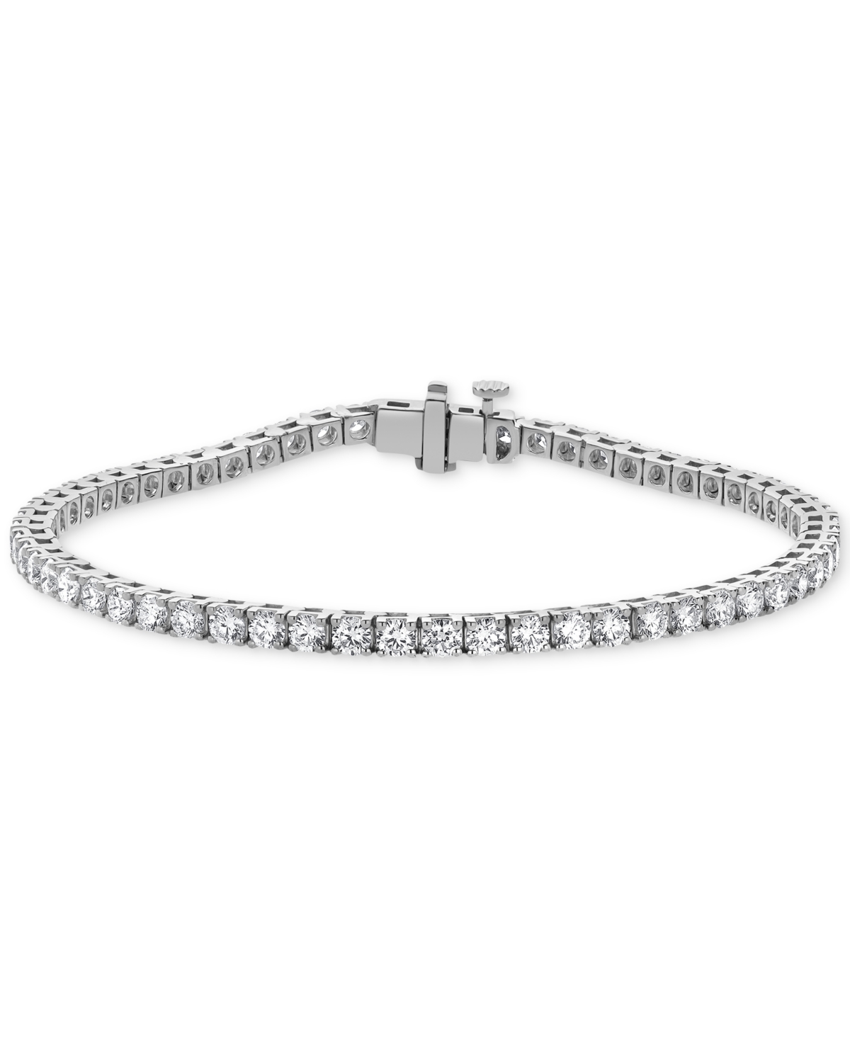 Diamond Tennis Bracelet (5 ct. t.w.) in 14k White Gold - White Gold
