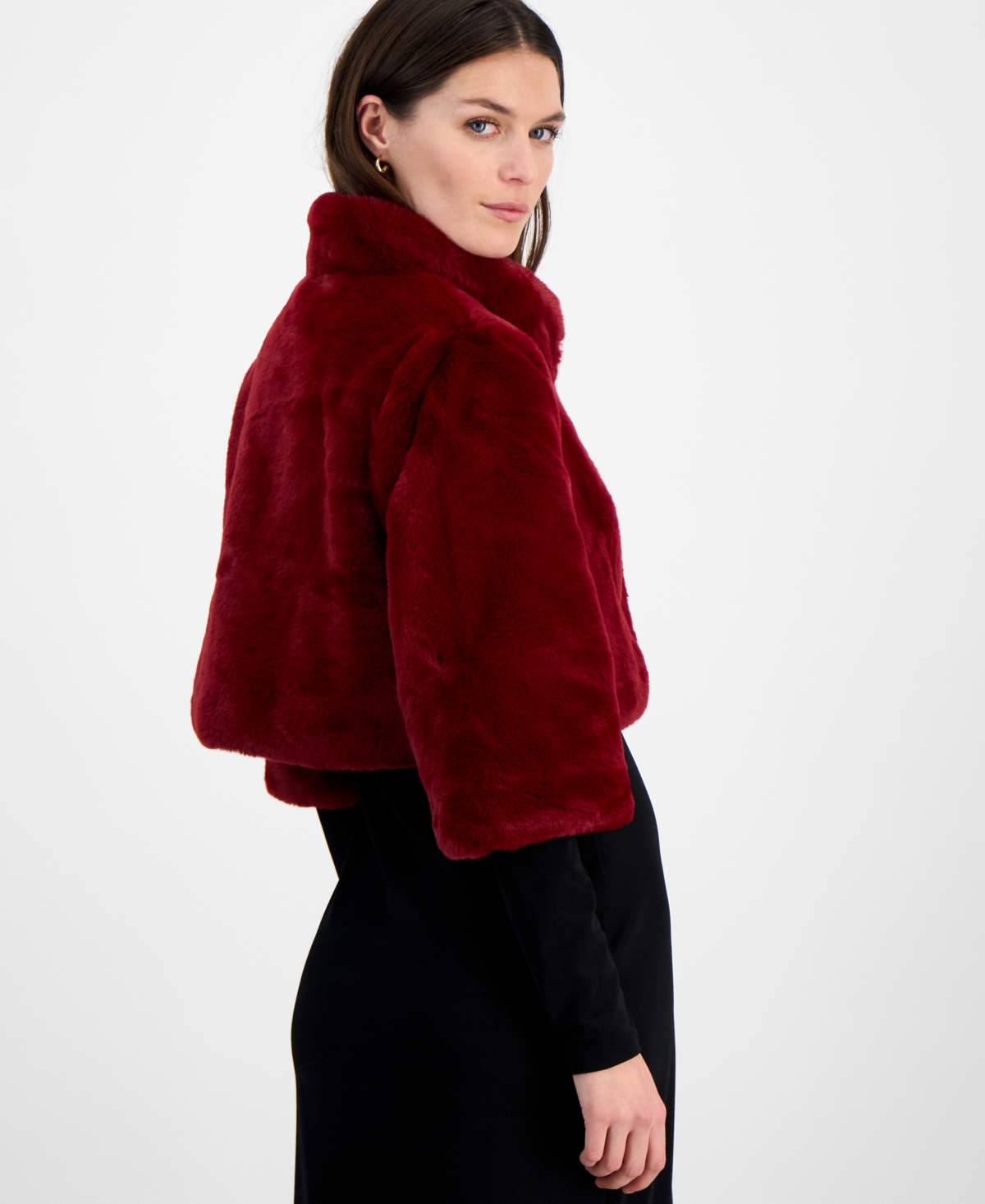 Laundry by Shelli Segal Faux-Fur Shrug