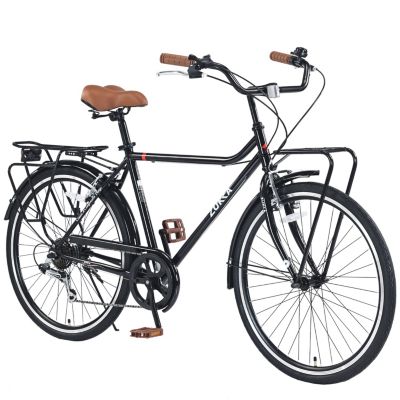 vintage style womens bicycle 7 Speed, Steel Frame, Multiple Colors 26 Inch Vintage Style Bike,Retro  Commute Bike for Women and Men