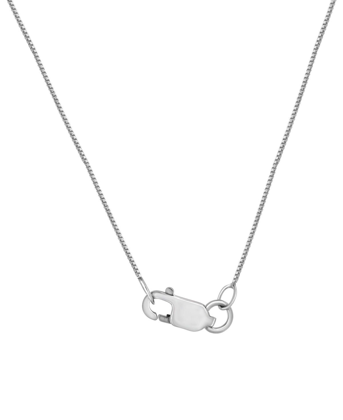 Macy's Diamond Halo 18" Pendant Necklace (1 Ct. T.w.) In 14k White Gold In White Gold