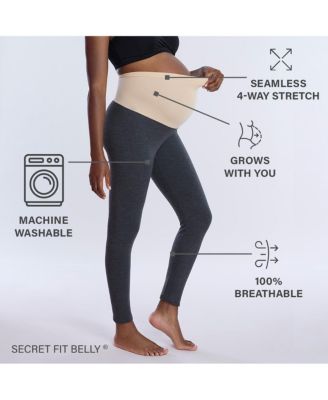 Maternity Basic Secret Fit Belly Crop Leggings - Motherhood
