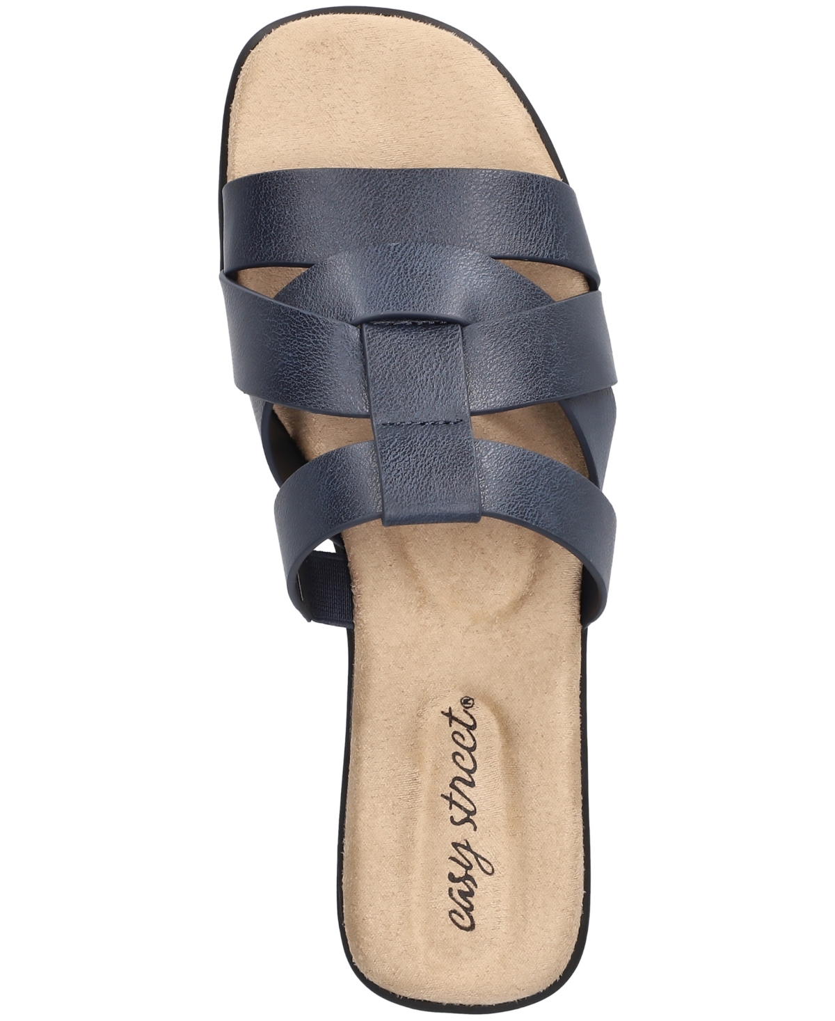 EASY STREET WOMEN'S LAKEPORT COMFORT SLIDE SANDALS 