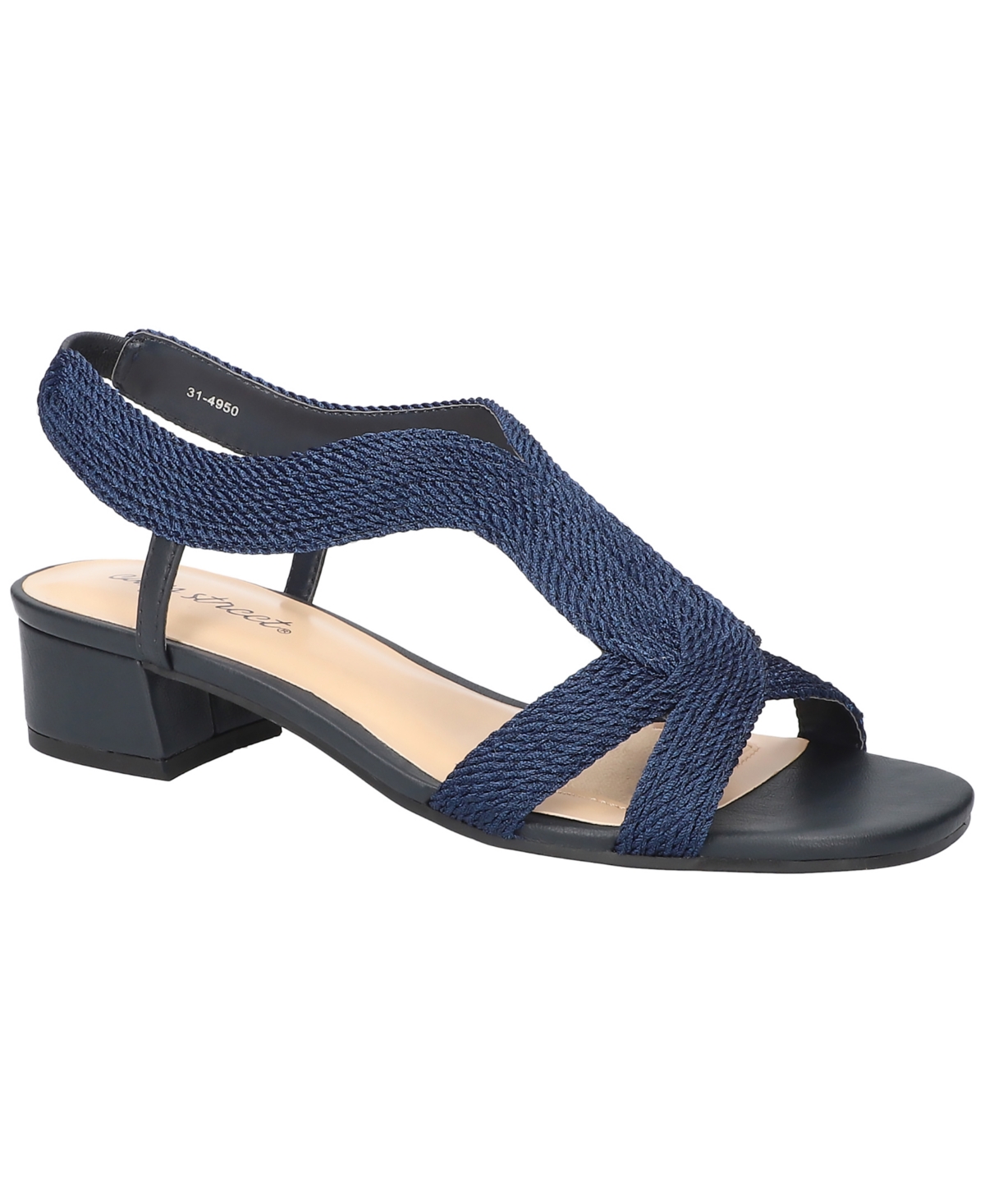 EASY STREET WOMEN'S FESTIVAL BLOCK HEEL SANDALS 