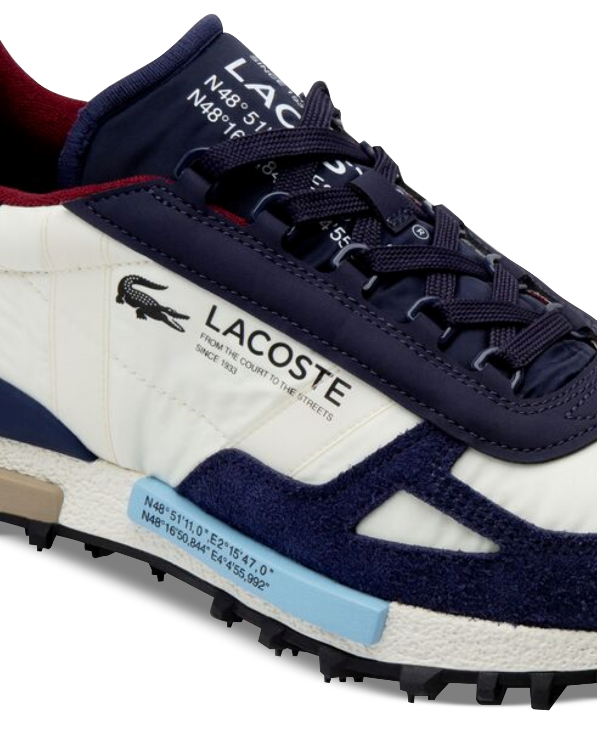 Lacoste Men's Elite Active Sneakers -Off White