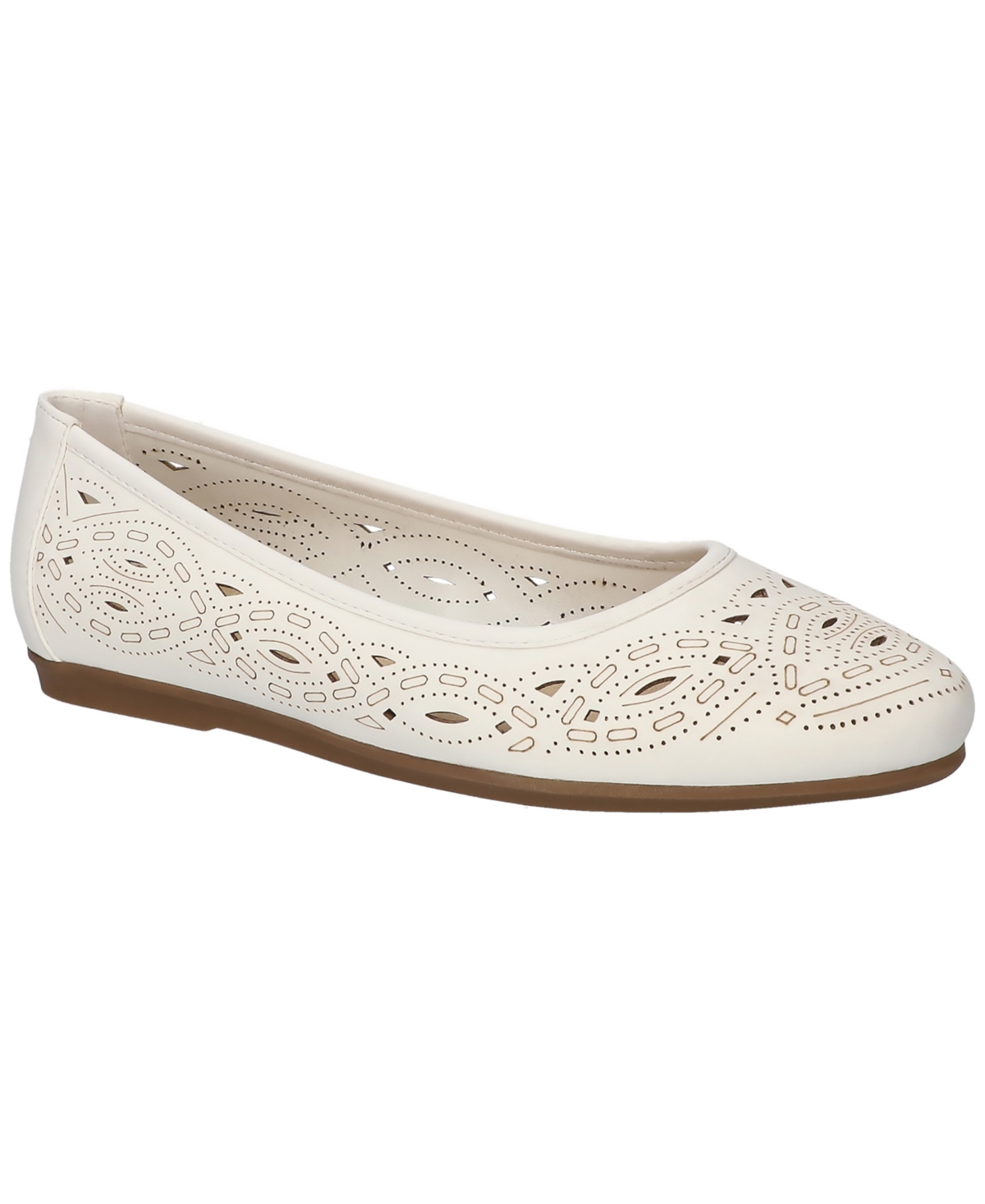 EASY STREET WOMEN'S JACKIE SLIP-ON BALLET FLATS 