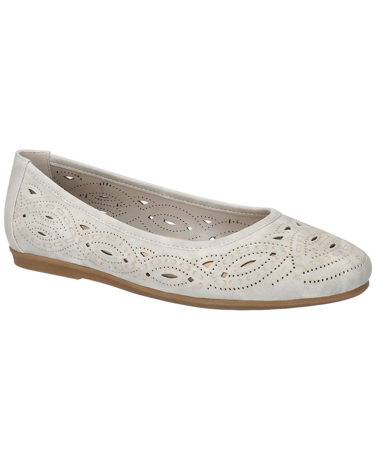 EASY STREET WOMEN'S JACKIE SLIP-ON BALLET FLATS 
