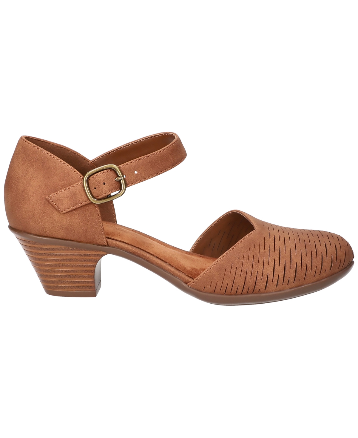 EASY STREET WOMEN'S JUSTINA BLOCK HEEL SANDALS 