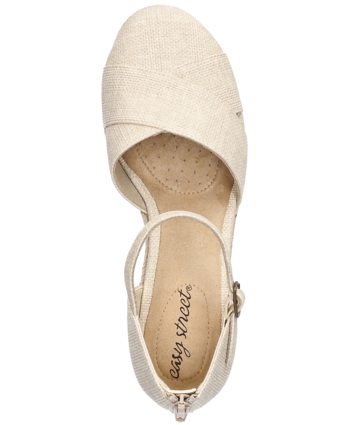 EASY STREET WOMEN'S COAST ESPADRILLE WEDGE SANDALS 