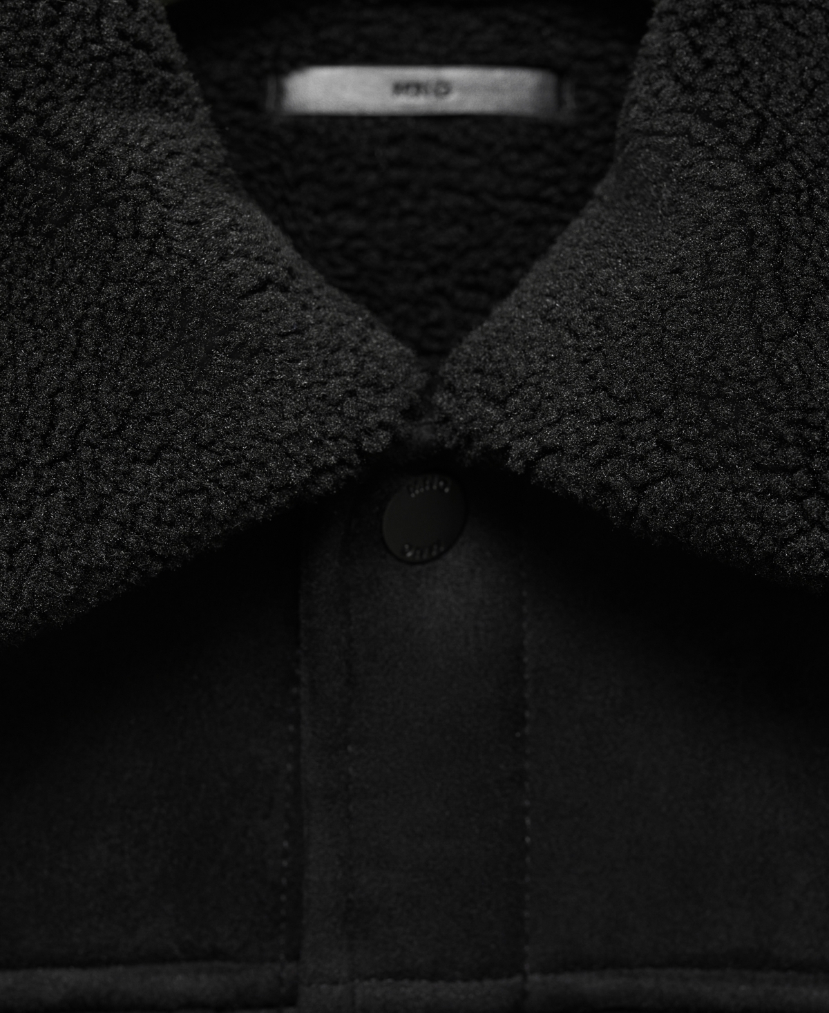 Mango Men's Faux-Suede Shearling Jacket