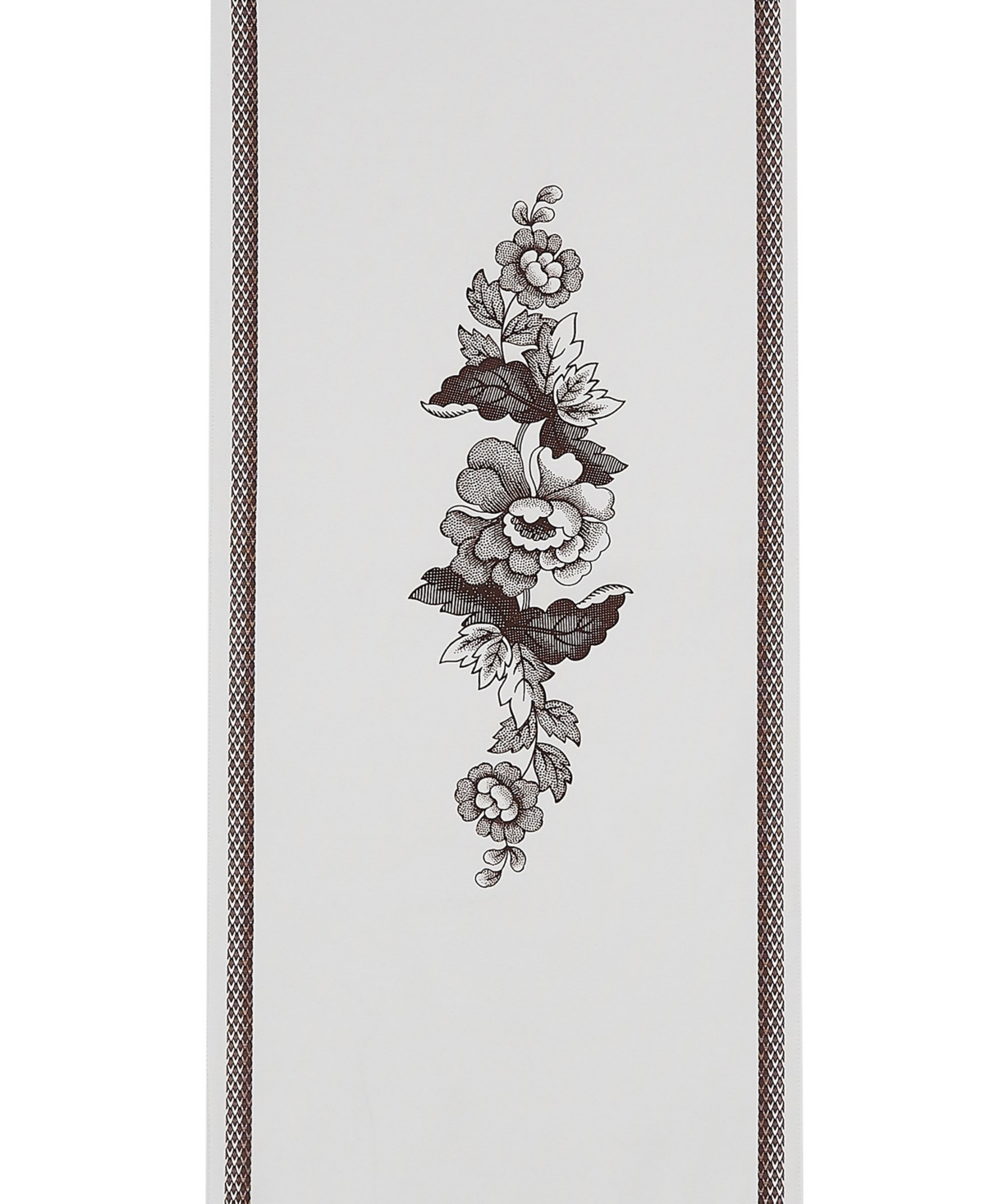 Spode Woodland Polyester Table Runner, 14" X 90" In Ivory