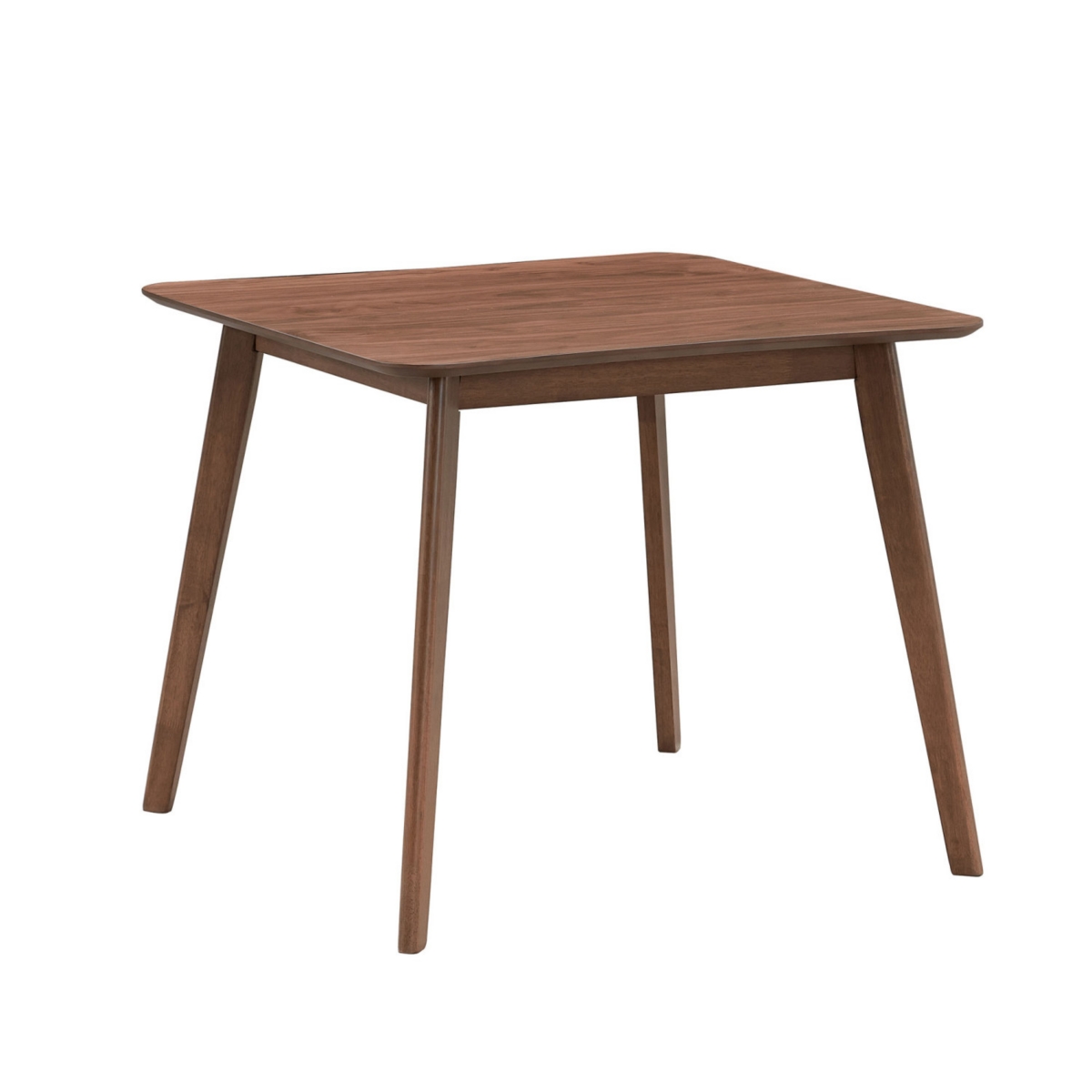 Streamdale Furniture (1 Table with 4 Chairs)Wooden Dining Table Set, Modern Simple Design Square Kitchen Table and Fabric Upholstered Dining Chairs fo