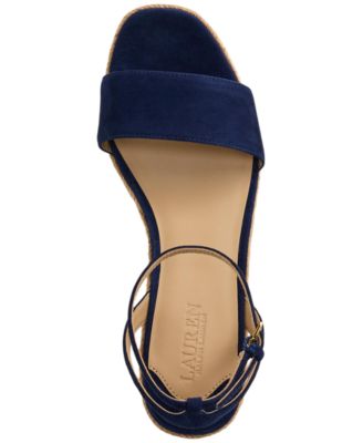 Lauren Ralph Lauren Women's Leona Espadrille Platform Wedge
