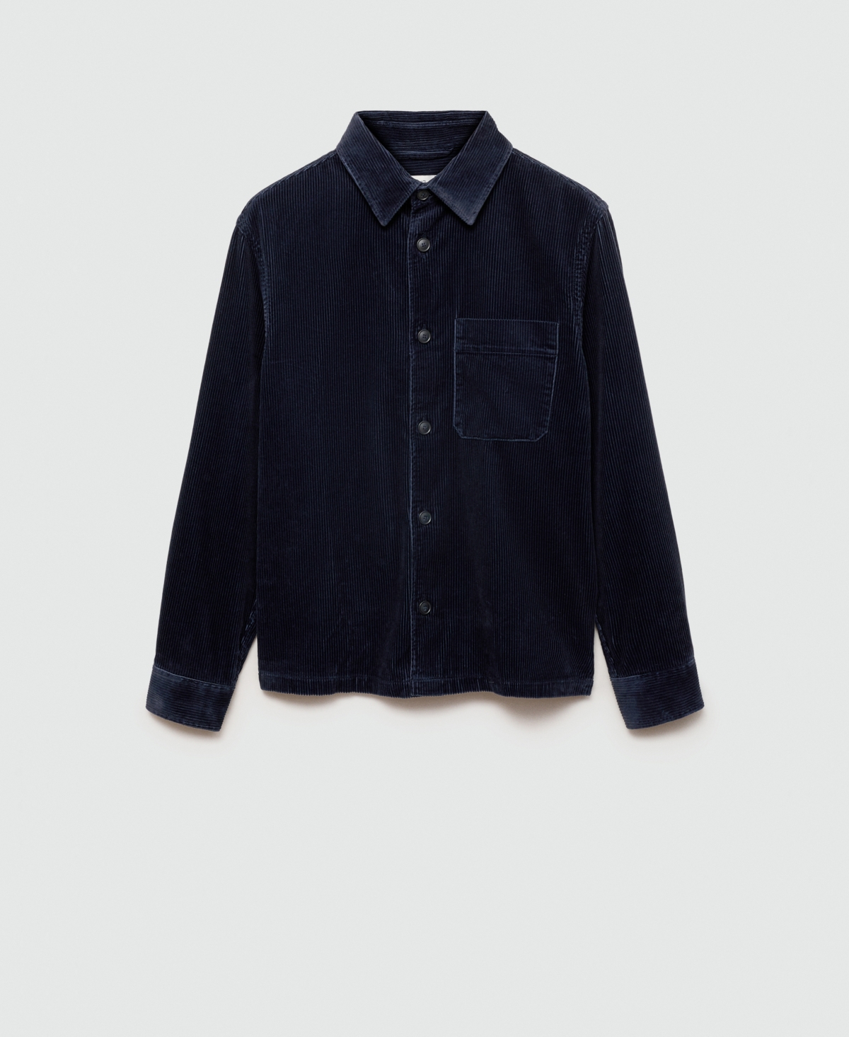 Mango Men's Pockets Detail Corduroy Overshirt