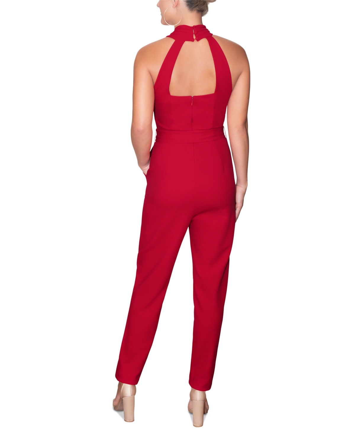 Rachel Rachel Roy Women's Harland Scuba Crepe Jumpsuit