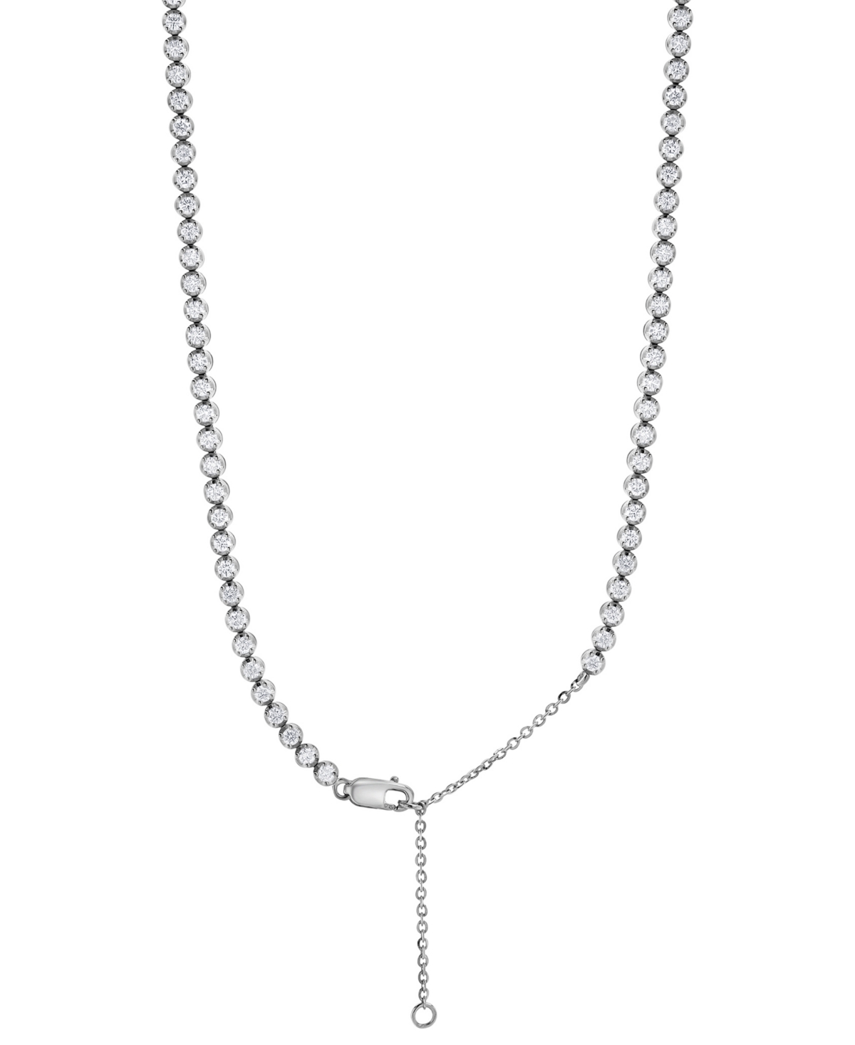 Diamond Tennis Necklace (4 ct. t.w.) in 14k 16