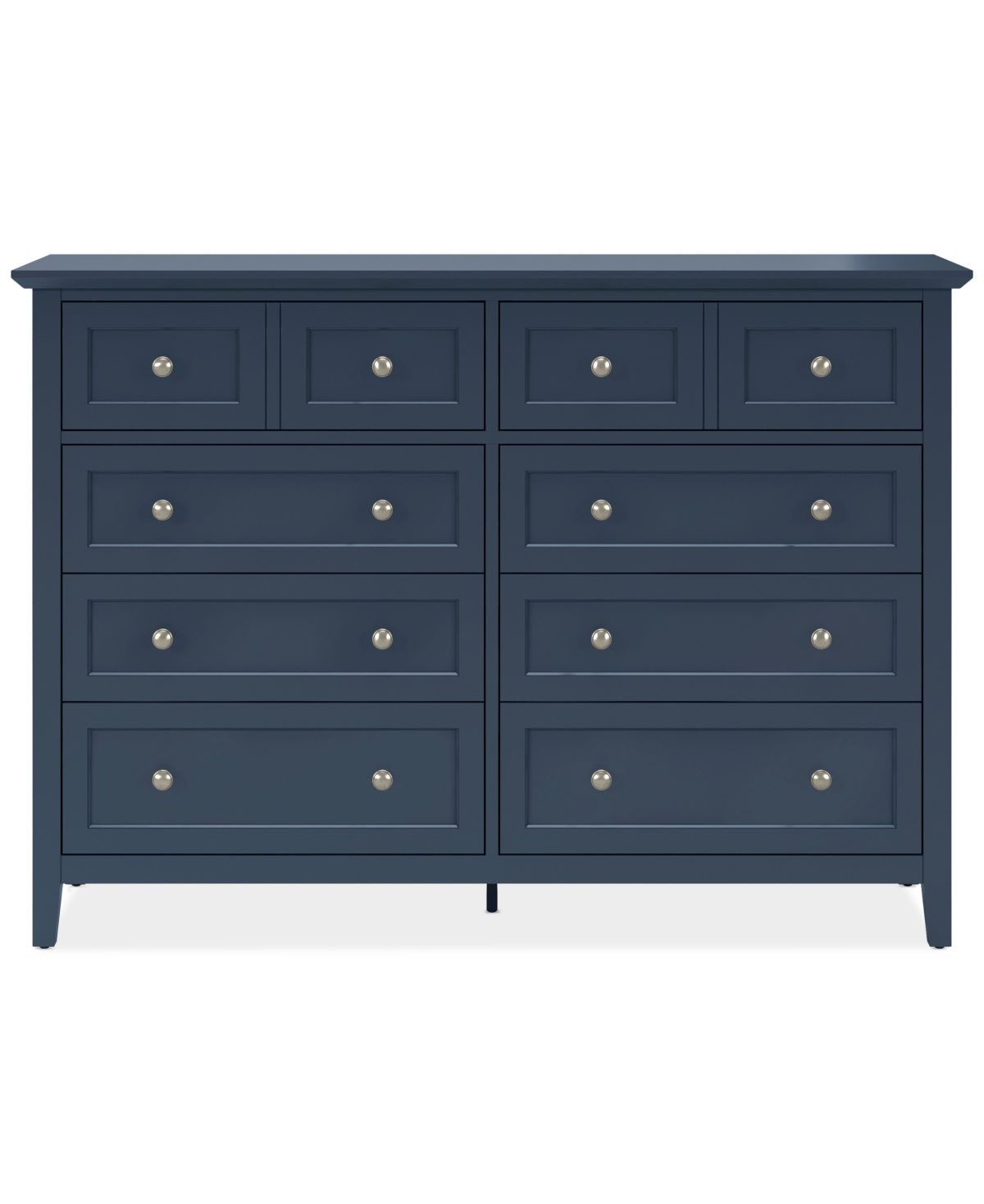 Shop Macy's Hedworth California King Storage 3-pc. Set (bed, Dresser & Nightstand) In Blue