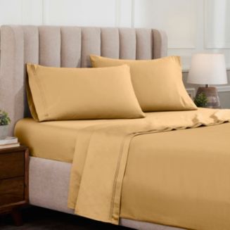 Superior 1500 Thread Count Egyptian Cotton Deep Pocket 4 Piece Sheet Set - Macy's