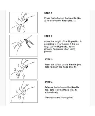 Exercise Speed Jump Rope w Adjustable Length