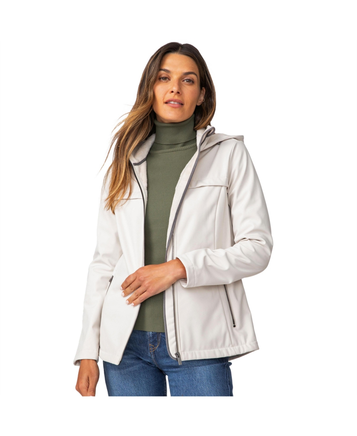 Free Country Women's [Unnamed] Long Super Softshell Jacket