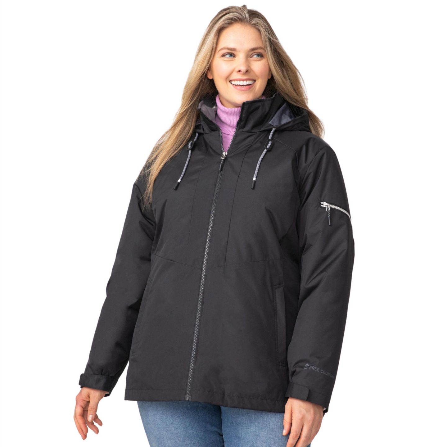 Женская куртка Free Country Plus Size Back of Bell 3-in-1 Systems — фото 1