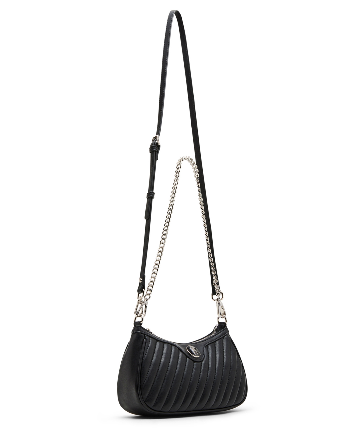 Steve Madden Vickie Small Shoulder Bag In Black