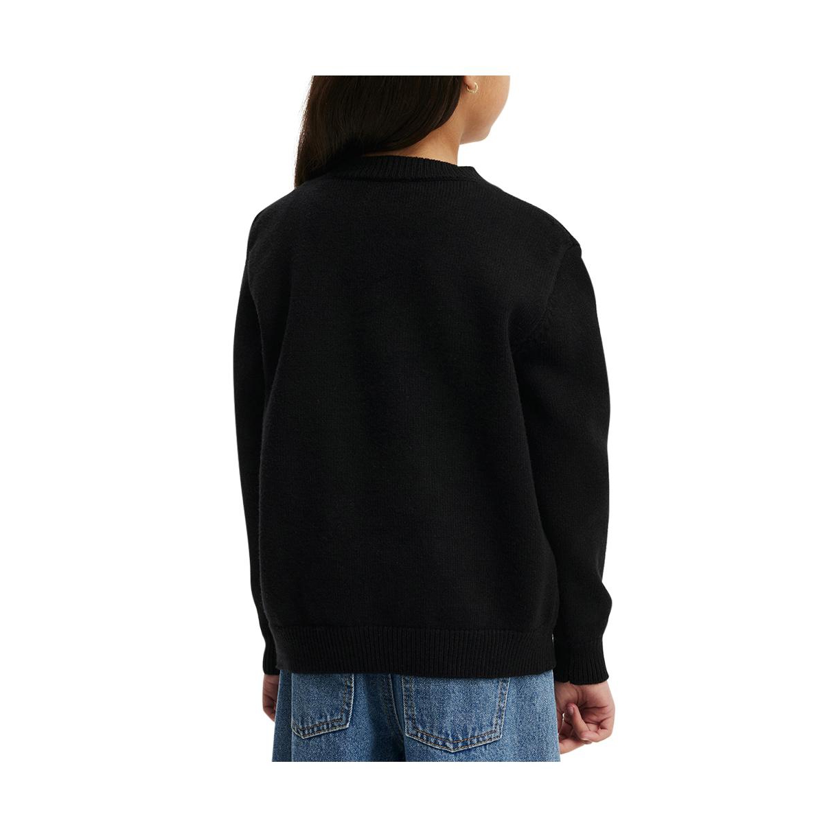 Cotton On Girls Little/Big Jen Knit Jumper -star