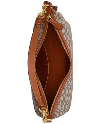 Juliet Large Signature Jacquard Shoulder Bag 38