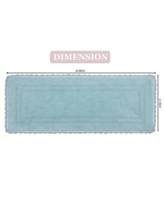 Casual Elegance Reversible Bath Rug, 21" x 54"