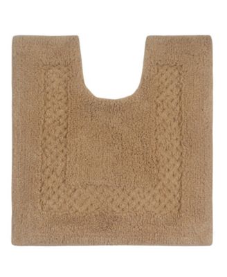 Classy U-Shape Contour Toilet Rug, 20" x 20"