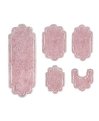 Allure Bathroom 5-Pc. Bath Rug Set